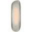 Burnished Silver Leaf with Alabaster / Alabaster