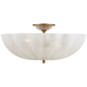 Hand-Rubbed Antique Brass / Біле скло