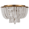 Jacqueline Flush Mount, a premium Flush Mount light by VCGallery Italy. Close - up image of its design.