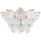 Loire Large Tiered Flush Mount, a premium Flush Mount light by VCGallery Italy. Close - up image of its design.