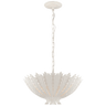 Hampton Small Chandelier in Plaster White