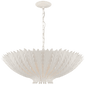 Hampton Medium Chandelier in Plaster White