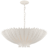 Hampton Medium Chandelier in Plaster White