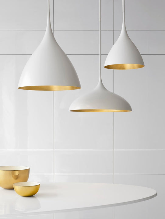 Agnes Large Pendant, a premium Pendant light by Visual Comfort. Close - up image of its design.