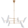 Hand-Rubbed Antique Brass / Білий