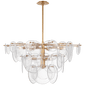 Loire Large Chandelier, a premium Chandelier light by VCGallery Italy. Close - up image of its design.