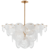 Loire Large Chandelier, a premium Chandelier light by VCGallery Italy. Close - up image of its design.
