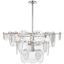 Polished Nickel / Прозоре рифлене скло