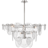 Polished Nickel / Прозоре рифлене скло