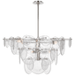 Loire Large Chandelier, a premium Chandelier light by VCGallery Italy. Close - up image of its design.