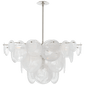 Loire Large Chandelier, a premium Chandelier light by VCGallery Italy. Close - up image of its design.
