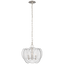 Polished Nickel / Прозоре рифлене скло
