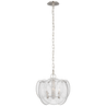 Polished Nickel / Прозоре рифлене скло