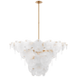 Loire Extra Large Chandelier, a premium Chandelier light by VCGallery Italy. Close - up image of its design.