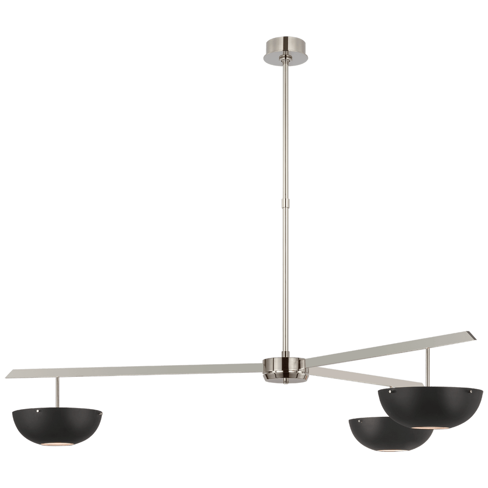 Valencia Extra Large Three Light Chandelier, a premium Chandelier light by VCGallery Italy. Close - up image of its design.