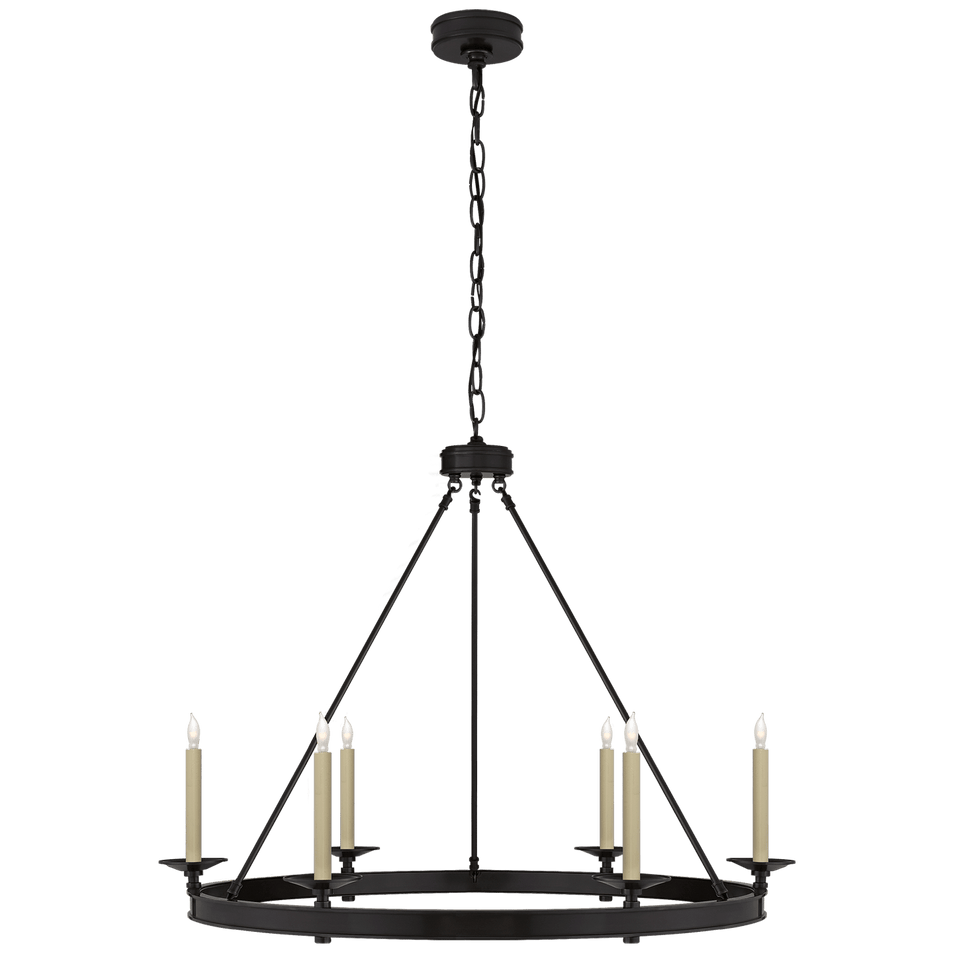 Launceton Ring Chandelier in Bronze