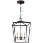 Darlana Small Lantern in Aged Iron