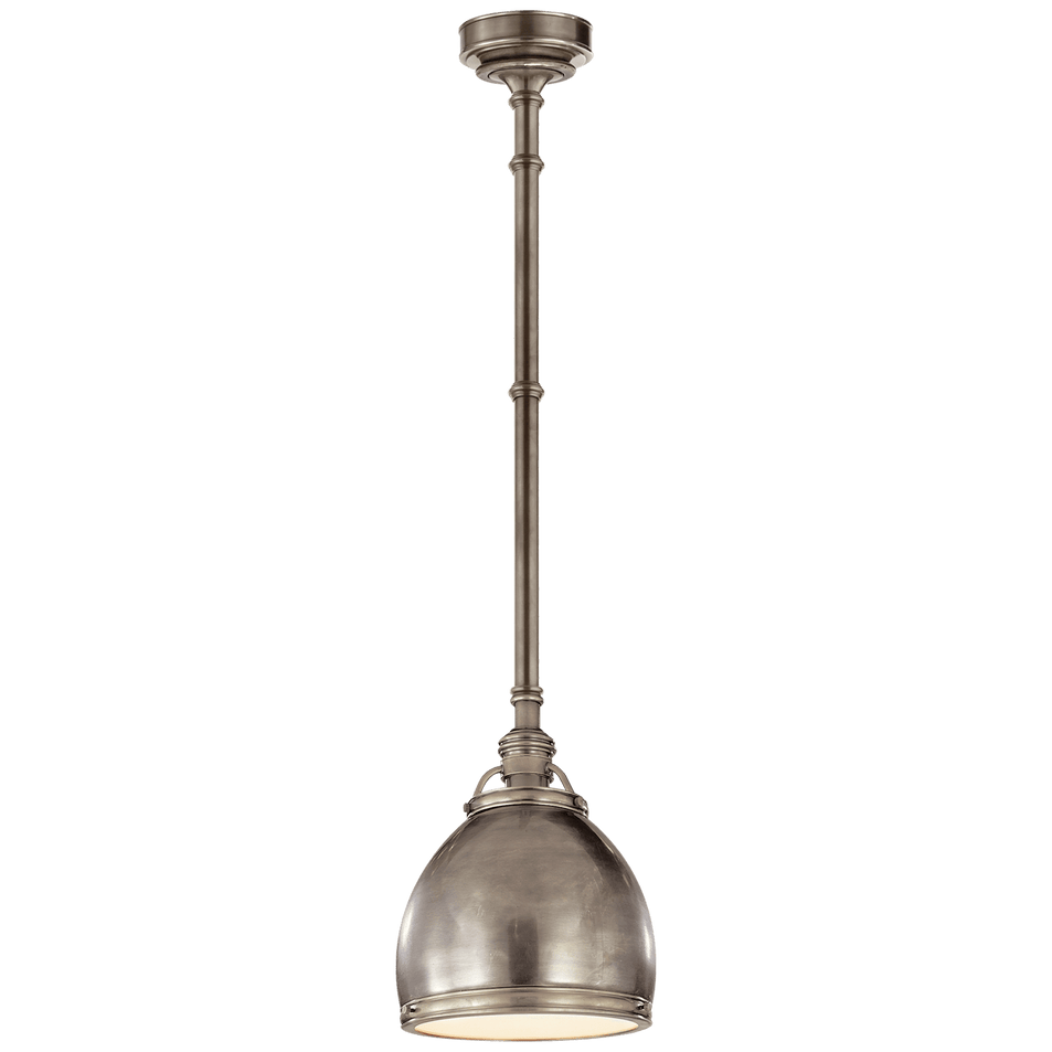 Sloane Single Pendant, a premium Pendant light by Visual Comfort & Co. Close - up image of its design.