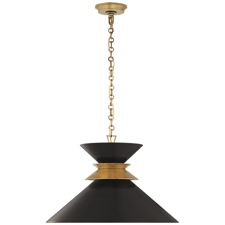 Alborg Large Stacked Pendant, a premium Pendant light by VCGallery Italy. Close - up image of its design.