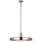Ruhlmann 24" Factory Pendant, a premium Pendant light by Visual Comfort & Co. Close - up image of its design.