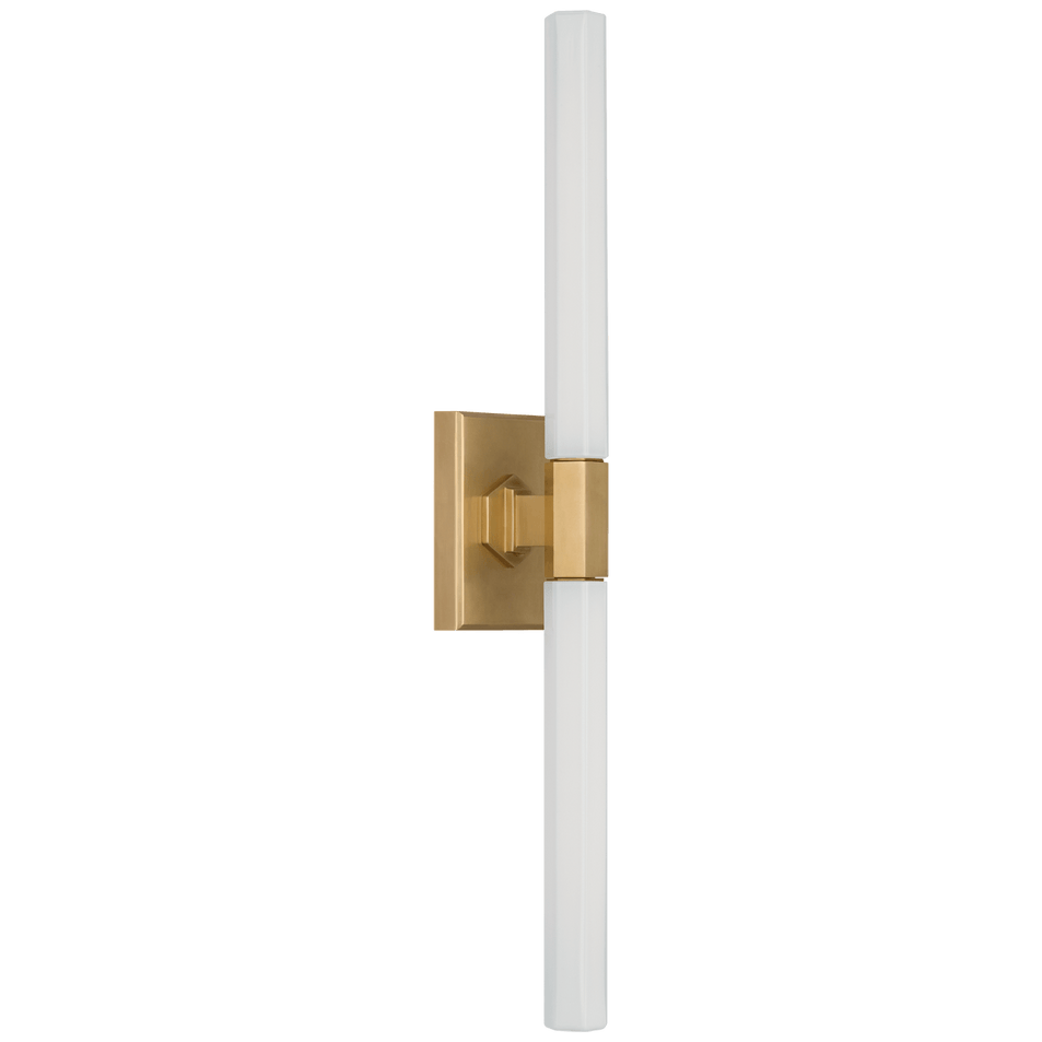 Hawthorne 20" Double Bath Light, a premium Bath light by VCGallery Italy. Close - up image of its design.