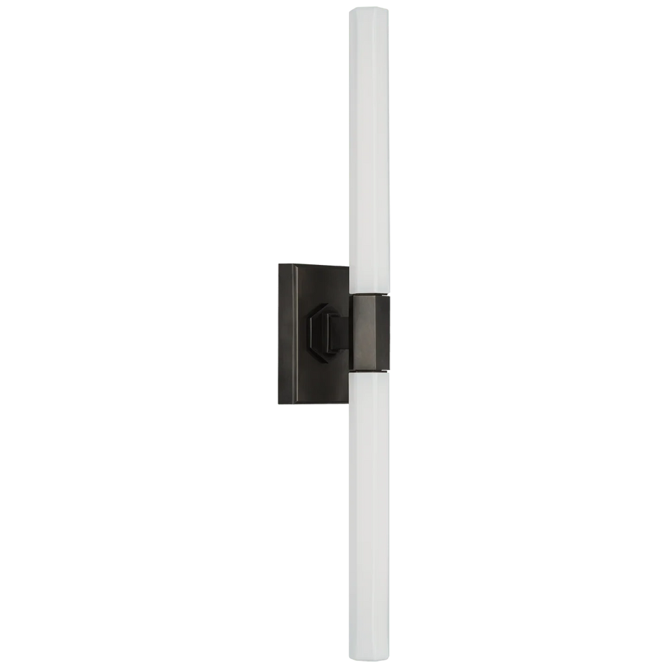 Hawthorne 20" Double Bath Light, a premium Bath light by VCGallery Italy. Close - up image of its design.