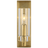 Antique-Burnished Brass / Прозоре скло
