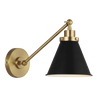 Midnight Black and Burnished Brass / Матовий чорний