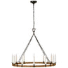 Aged Iron and Natural Rattan