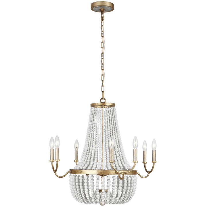 Marielle Medium Chandelier in Antique Gild