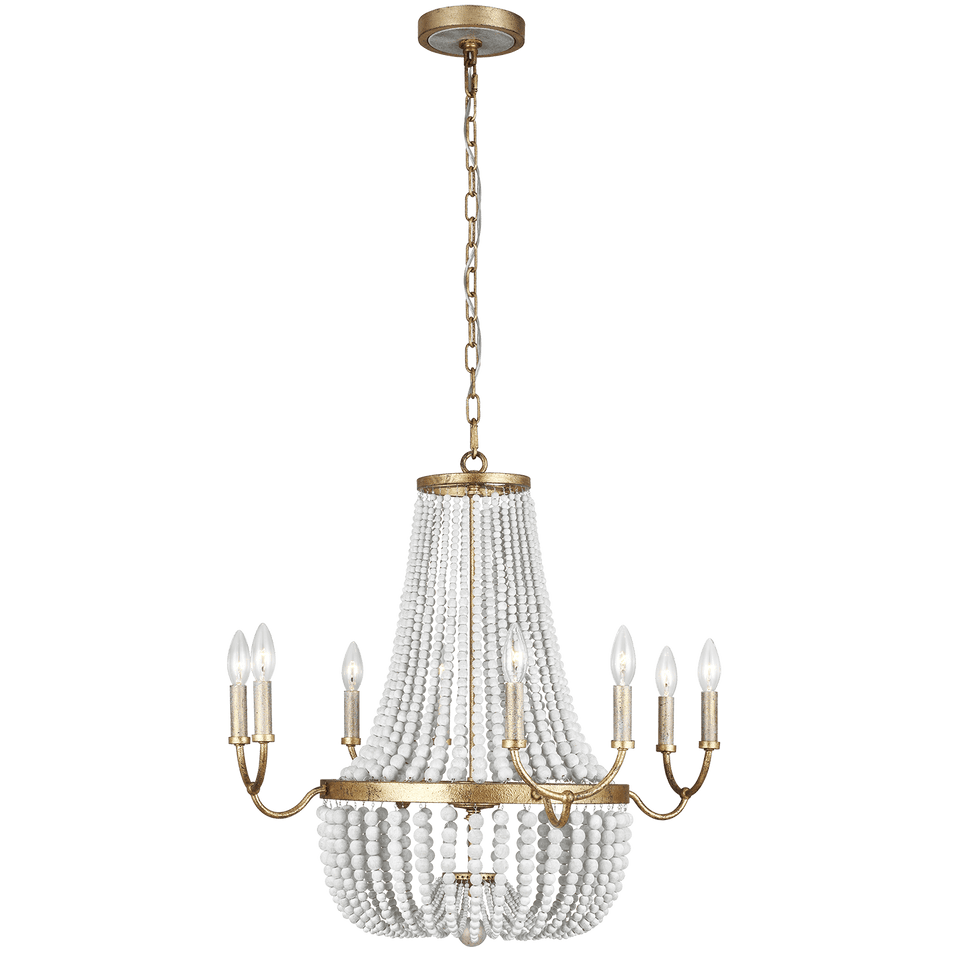 Marielle Medium Chandelier in Antique Gild