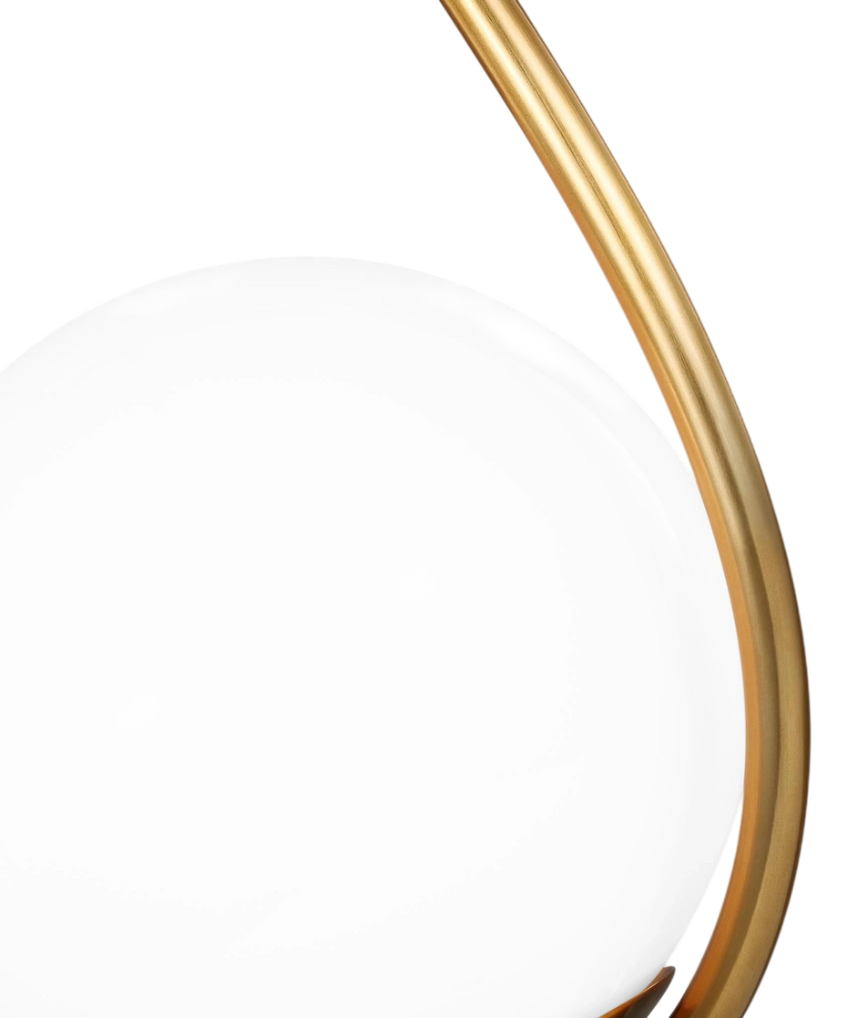 Galassia One Light Pendant, a premium Pendant light by Visual Comfort. Close - up image of its design.
