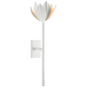 Alberto Medium Sconce in Plaster White