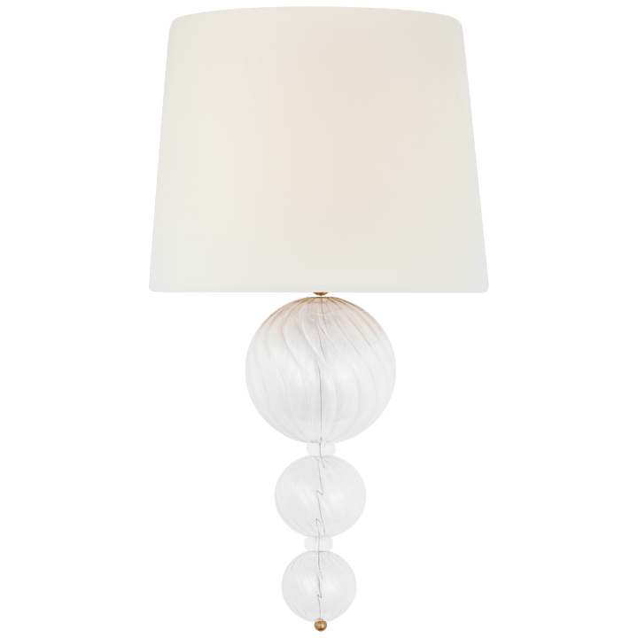 Talia 18" Sconce, a premium Decorative light by VCGallery Italy. Close - up image of its design.