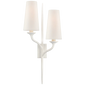 Iberia Double Left Sconce, a premium Decorative light by Visual Comfort. Close - up image of its design.