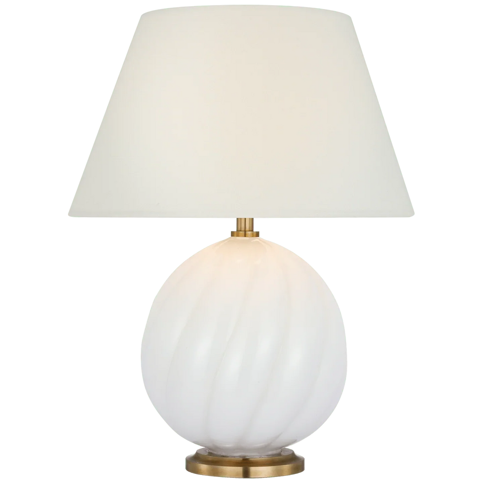 Talia 13" Cordless Accent Lamp, a premium Decorative light by VCGallery Italy. Close - up image of its design.