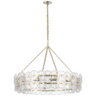 Gianna 36" Ring Chandelier, a premium Chandelier light by Visual Comfort & Co. Close - up image of its design.