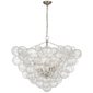 Talia 46" Chandelier, a premium Chandelier light by VCGallery Italy. Close - up image of its design.