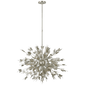 Farfalle Medium Chandelier in Burnished Silver Leaf