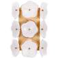 Leighton Small Sconce in Soft Brass with Cream Tinted Glass