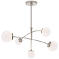Prescott Medium Mobile Chandelier, a premium Chandelier light by VCGallery Italy. Close - up image of its design.
