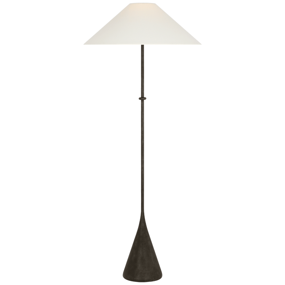 Zealous 62" Floor Lamp, a premium Decorative light by VCGallery Italy. Close - up image of its design.