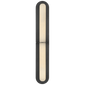 Fosse 28" Linear Tube Sconce, a premium Bath light by Visual Comfort & Co. Close - up image of its design.