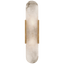 Antique-Burnished Brass with Alabaster / Alabaster