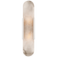 Polished Nickel with Alabaster / Alabaster
