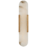 Antique-Burnished Brass with Alabaster / Alabaster