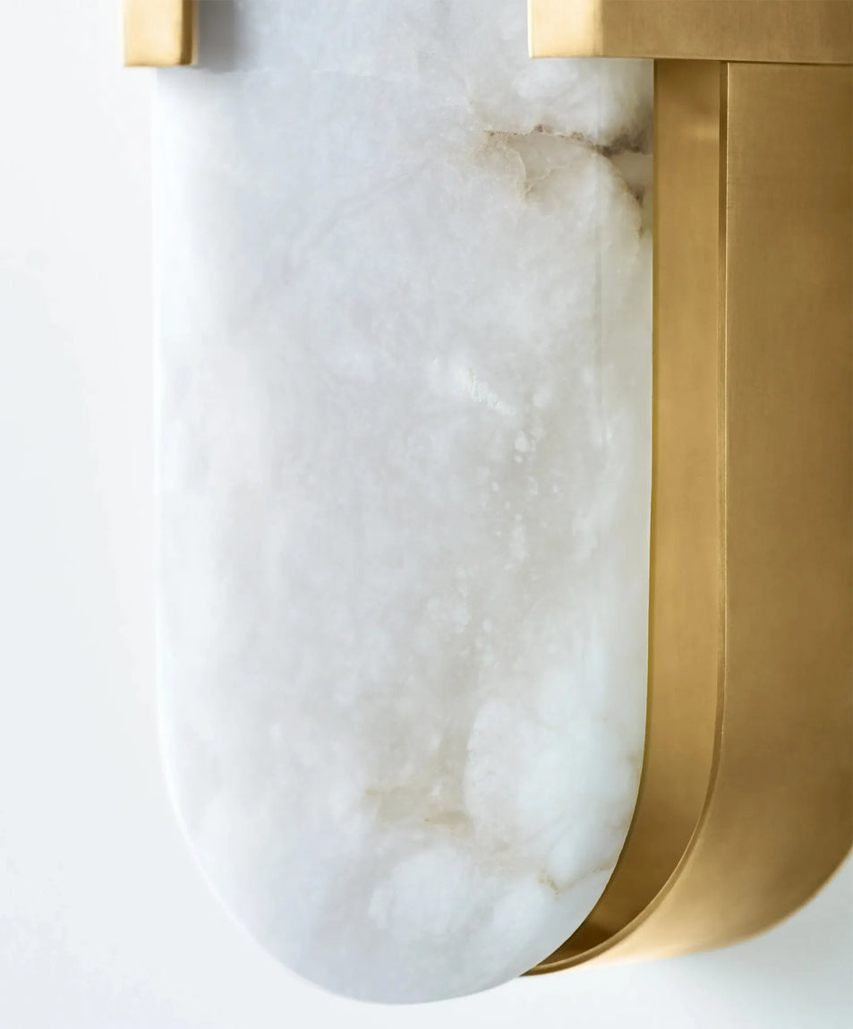 Melange 20" Elongated Sconce, a premium Decorative light by Visual Comfort & Co. Close - up image of its design.