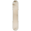 Polished Nickel with Alabaster / Alabaster
