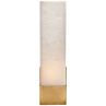 Antique-Burnished Brass with Alabaster / Alabaster