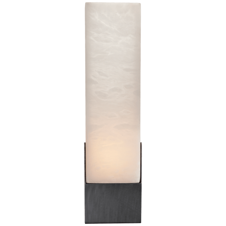 Covet Tall Box Bath Sconce in Bronze